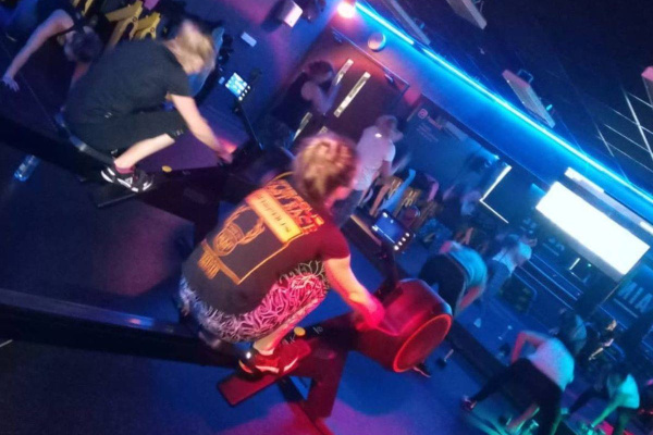 Training at Fitness Space Ascot