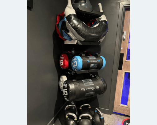 equipment in the gym